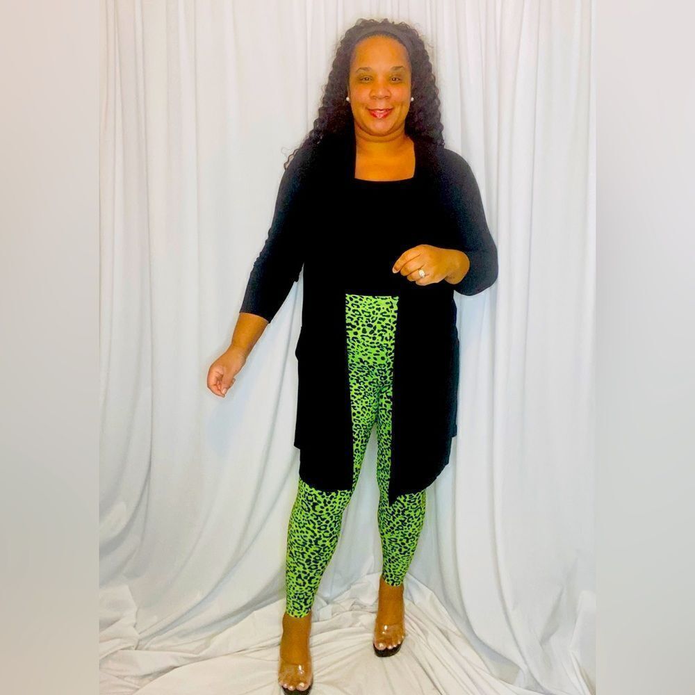 Buttery Soft Microfiber Leggings and Cardigan Set